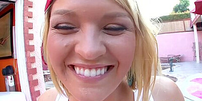 Watch Cheerful Krissy Lynns
