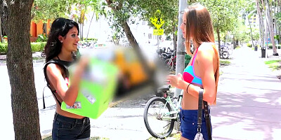 Grabbed And Poke - Ginger Elle And Adrian Maya