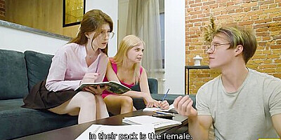 Bella Grey And Hot Pearl - Magnificent And Ffm Smut