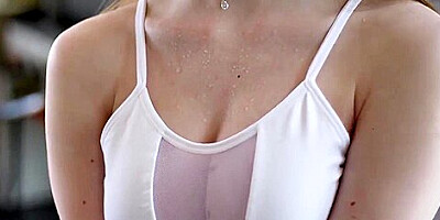 Yoga Student 18+ Creampied By Instructor