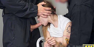 Security Officer Caught Innocent 18yo Woman