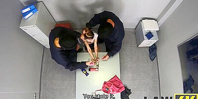 Security Officer Caught Innocent 18yo Woman