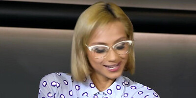 Big tits secretary dp fucked by boss during office meeting