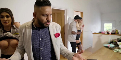 Sam Bourne & Amber Jayne & Mr Longwood in Fake Removals: Tight - FakeHub