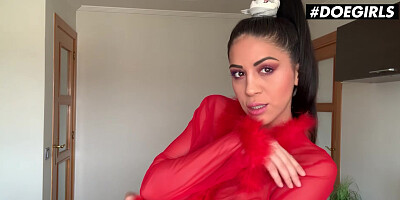DOEGIRLS - Mia Split - Russian teen 18+ Turns Yoga Into Hot Solo Session