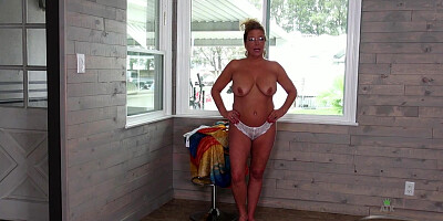 Crazy pornstar Karen Summer in Fabulous Hairy, Casting porn movie
