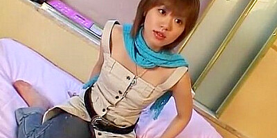 Best Japanese slut Hitomi Hayasaka in Exotic Handjobs JAV clip