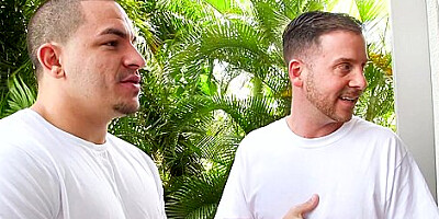 Milly Gets A Two-man Massage