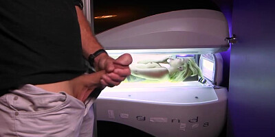 Watch Rikki Rumor masturbating while watching Sean Lawless rubbing her pussy