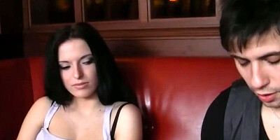 A fantastic babe earns some money by sucking dick and fucking