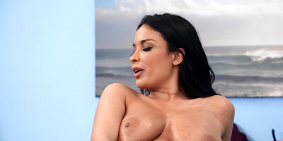 Massage and anal fuck make the divine French brunette happy