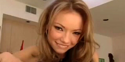 Maya adorable oral pleasure and facial cumshot