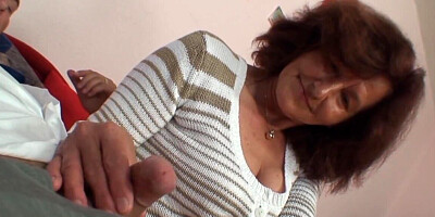 Girl finding him banging hairy old mother-in-law