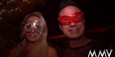 Horny swingers party