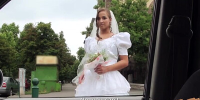Teen bride Amirah gets fucked in public