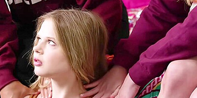 Stepdaughter Having A Lesbian Threesome With Her Stepmoms