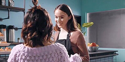 Aria Valencia And Hazel Moore In Cutesy Hazel And Arias Nipple Sucking Sex