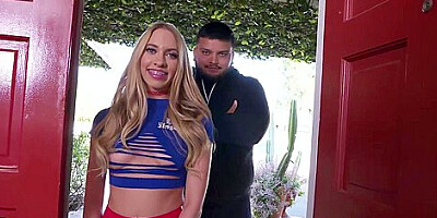 Khloe Kapri Auditions For Photoshoot With B2b Massage Porn Jax Slayher While Boyfriend Watches