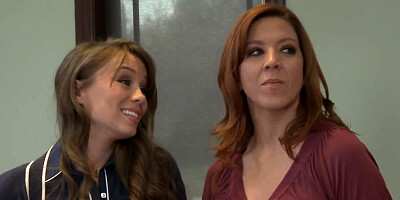 Sappho busty mature facesitting lesbian babe