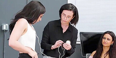 Study Dummies Pt 2 Whitney Wright And Eliza Ibarra - Lesbian - Brunette - Face Sitting - Lingerie - Masturbation - Office - Scissoring - Sixty-nine - Gway