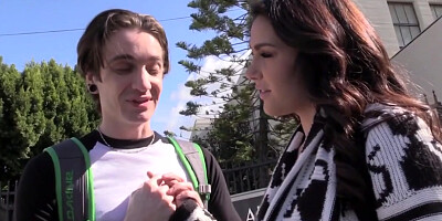 Valentina Nappi Goes Black In Front Of A ###sy Guy