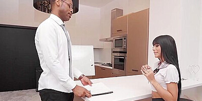 Darrell Deeps, Athenea Rose And Freddy Gong In Interracial Rough Gangbang Porn