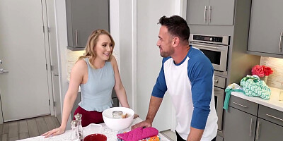 Aj Applegate - A.j. Applegate Whips Up A Creampie From A Married Man!