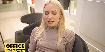 Naughty Public Rides You At Work With Barbie Brill And Fetish Slut