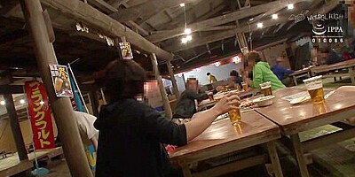 708] Beach House Beer Garden Molester 2 Outdoor Cum Inside Sp Scene 3