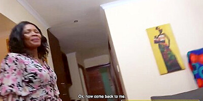 Natural Ebony African Milf Fucks In Job Interview