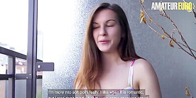: - Petite Gets A Good Fucking At Audition- Brunette,cowgirl,big Ass,blowjob Porn