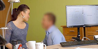 Sweetie Pie In Natural Office Video