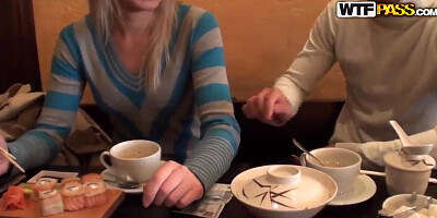 Blonde Iry fucks for money and enjoys it also