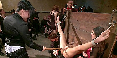Bound Slave Public Made Love By Lesbians