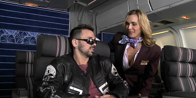 Assfucked Cfnm Stewardess Joins Club