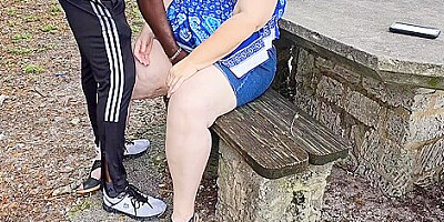 Stranger At The Park Asked Me To Play With My Pussy Then He Fingered And Fucked Me Doggystyle
