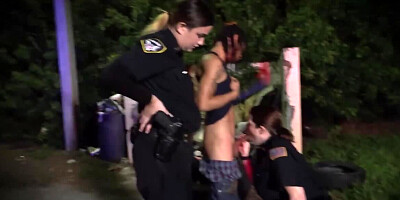 Hard job to be policewomen cause it takes charmers to get blacked