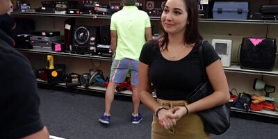 School girl flashes tits and gets pounded in exchange of cash