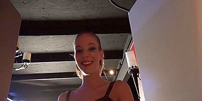 Freaky Brunette Teen 18+ Molly Manson Punished By A Stiff Cock