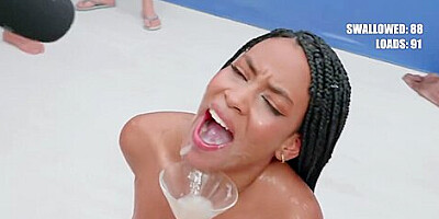 Swallows 224 Huge Cum Loads - Samantha Cruuz