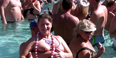 Swinger Nudist Pool Party For Fantasy Fest Dantes