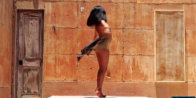 Katherinne Sofia - Petite Spic Stripping
