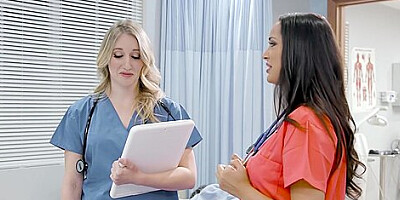 Sexy Nurse Help Out Doctor