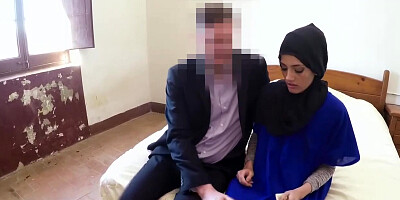 Cute Arab teen 18+ Encounters A Huge Massive Cock