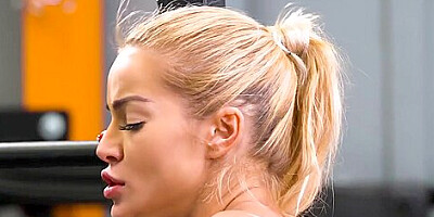 Amirah Adara, Cherry Kiss And Angelika Grays - Lesbians Eating Ass & Box At The Gym