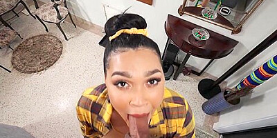 Thick Brunette Distracts Her Stepson Into Some Deep Passion - Johnny Love And Ashlyn Peaks