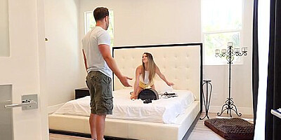 Athena Faris - Horny Stepsiblings Discovers Kinky Sex Machine