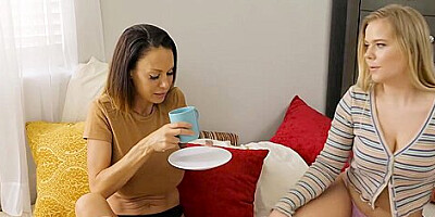 Hot Stepmom Finds Herself Next To Her Stepdaughter