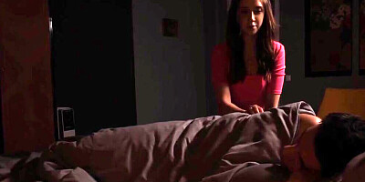 SISPORN. Caring boy makes stepsister forget about nightmare with help of sex