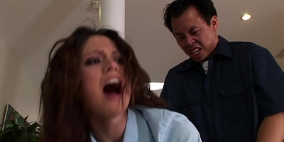 Kelsey Michaels, Chris Charming & Cody Bang in My First Porn 06, Scene 3